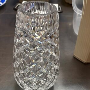 Waterford glass vase
